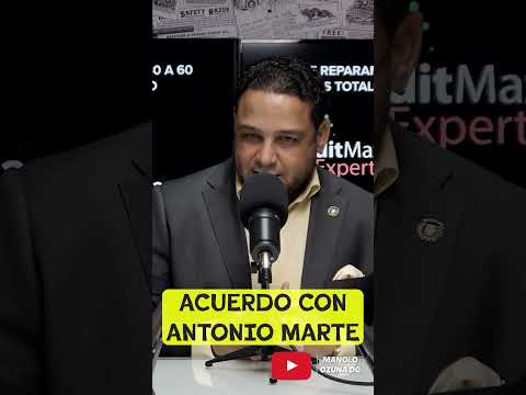 ¡ACUERDO INÉDITO! 🤝 MANUEL CRUZ REVELA QUE HARÍA UN TRATO CON ANTONIO MARTE.