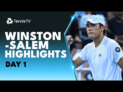 Nakashima Battles Kubler; Michelsen, Zhang & Ivashka in Action | Winston-Salem 2023 Day 1 Highlights