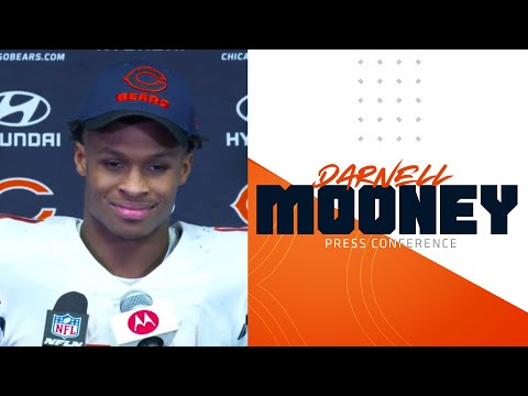 Darnell Mooney on 126-yard game vs Vikings | Press Conference | Chicago Bears video clip