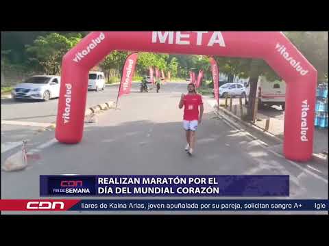 Realizan maratón por el Día Mundial del Corazón