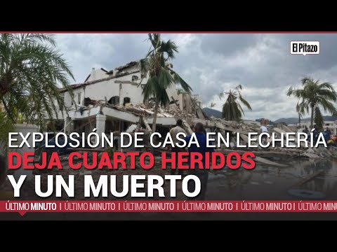 Explota una casa en Lechería: alcalde confirma un muerto y cuatro heridos