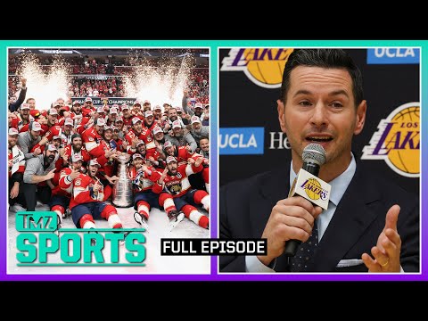 Panthers' Wild Cup Party & Redick's Fiery Lakers Coach Debut | TMZ Sports Full Ep - 6/25/24