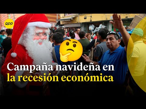 Situación de la campaña navideña en medio de una recesión económica
