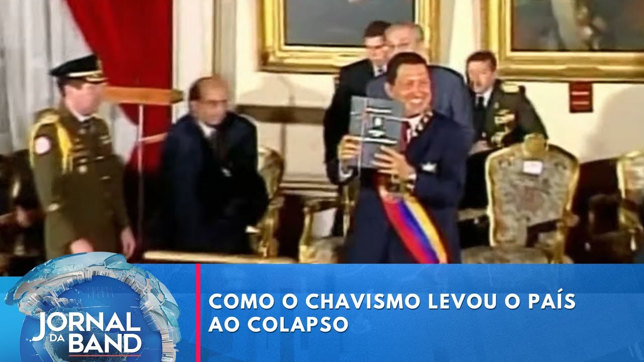 Ascensão e queda da Venezuela como o chavismo levou o país ao colapso | Jornal da Band