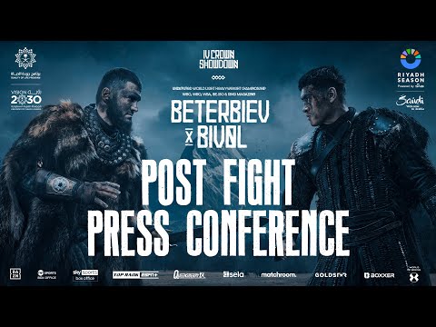 Artur Beterbiev is UNDISPUTED! LIVE Post Fight Press Conference | #RiyadhSeason  👑