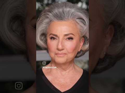 Anti-aging makeup after 75 years