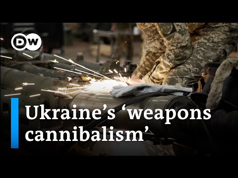 How Ukrainians salvage damaged weapons as they wait for aid I DW News
