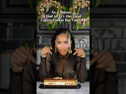 Baker Tries Viral Costco Cookie Bar Cake! Worth the Hype?