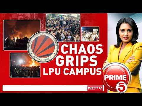 LPU Violence: Campus Torched, Students Clash With Police Over Sexual Assault Claims