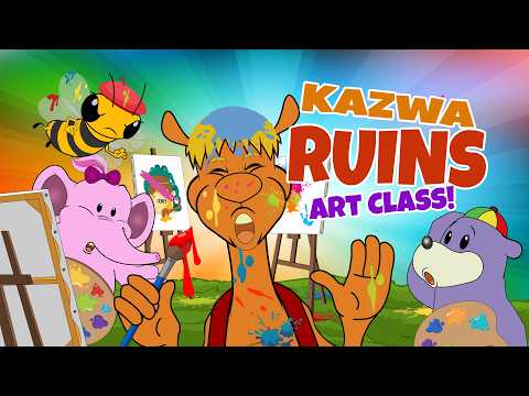 The Art Class🎨🖌️ Kazwa & Bilal Featuring Zaky | EP14