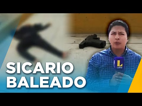 Sicario acaba baleado por Policía en SMP: Estaba persiguiendo con pistola a otro sujeto