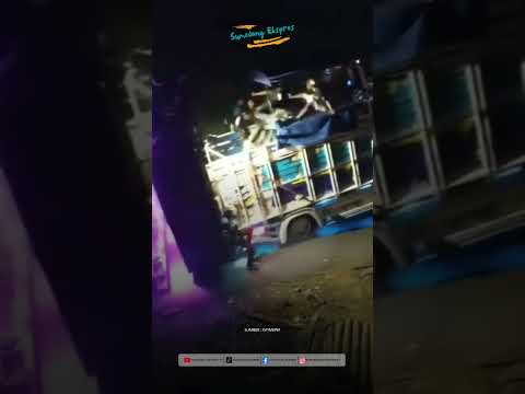 Detik-detik Truk Pengangkut Sound Horeg Gagal Nanjak di Malang