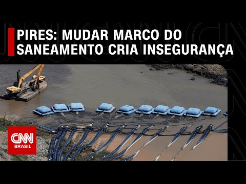 Mudar o Marco do Saneamento cria insegurança, diz Adriano Pires | CNN PRIMETIME