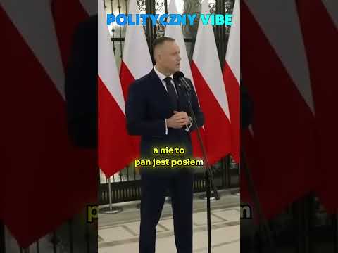 NAWROCKI ZOSTAŁ W SZOKU! PREZYDENT MIAŻDŻY POSŁA TUSKA NA KONFERENCJI! #polityka #polskapolityka