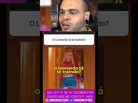 é assim q a mulher do cantor leonardo lida com as traições do marido