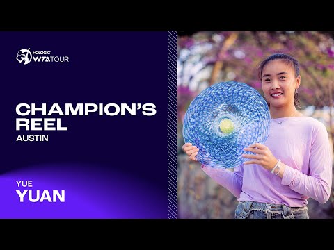 Yuan Yue captures her first career title! 🏆