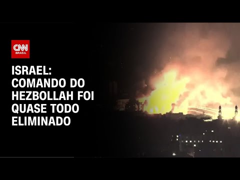 Israel: Comando do Hezbollah foi quase todo eliminado | AGORA CNN