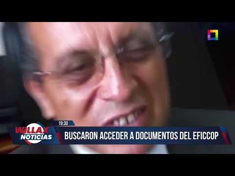 Willax Noticias Edición Central - ABR 18 - BUSCARON ACCEDER A DOCUMENTOS DEL EFICCOP | Willax