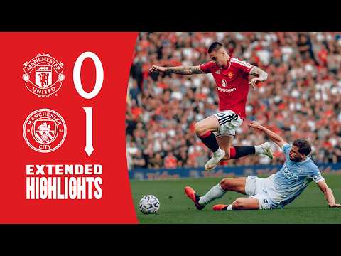 Man Utd 0-1 Man <strong>City</strong> | Extended Highlights