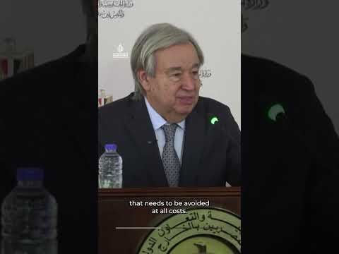 Guterres warns of ‘unimaginable’ consequences of Iran-Gulf escalation | #AJ shorts