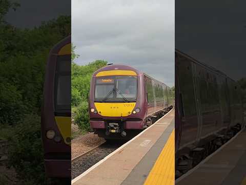 EMR 170512 Arriving Into Syston Station For Leicester (24/06/23) #train #railway