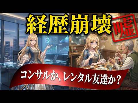 【まさきまき経歴崩壊】コンサル20年は「レンタル友達」の言い換え?正木氏のライブ配信での告白を徹底検証