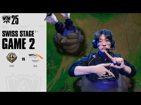 우스의 돌진 | CFO vs HLE 게임 2 하이라이트 | 스위스 Day6 | 2025 월드 챔피언십