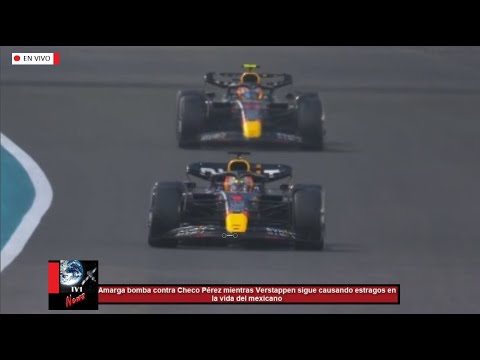 Amarga bomba contra Checo Pérez mientras Verstappen sigue causando estragos en la vida del mexicano