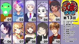 【zoom人狼】第13回  #なかよし人狼クラブ 【 GM視点 / 11A配役 / #蟹村 】