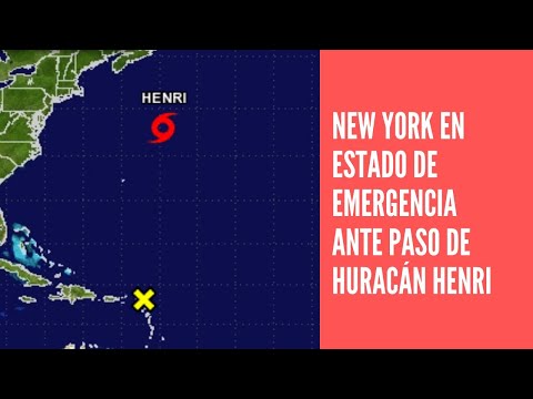 Gobernador de Nueva York declara el estado de emergencia a medida que el huracán Henri se acerca