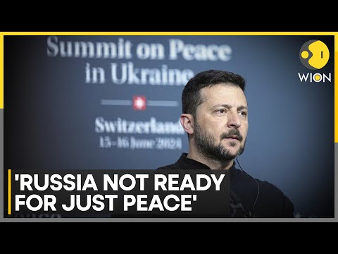 Ukraine Peace Summit: Zelensky says Putin not ready for peace, calls for full Russian withdrawal