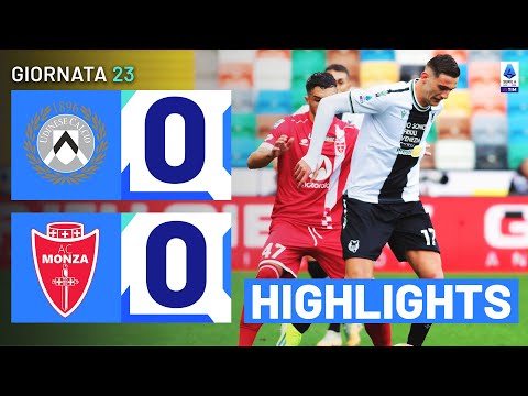 UDINESE-MONZA 0-0 | HIGHLIGHTS | 23ª GIORNATA | SERIE A TIM 2023/24