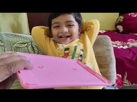 LCD Writing Tablet Unboxing & Review | Kids Drawing Pad for Little Baby | Best Gift for Children