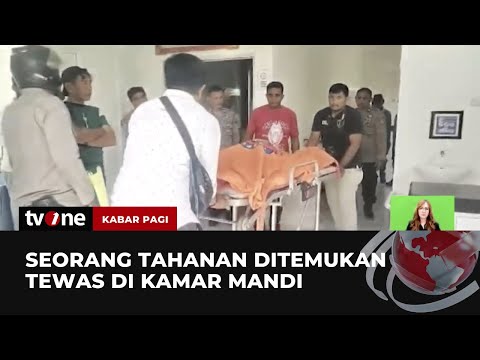 Seorang Tahanan Polsek Ditemukan Tidak Bernyawa di Kamar Mandi - tvOnenews