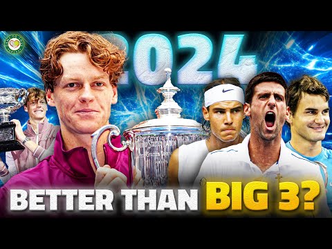 Is Jannik Sinner in 2024 PEAK Big 3 level? | GTL Tennis Podcast