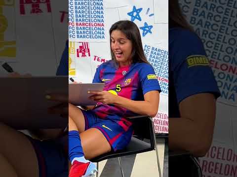 🎨 Dibujando a Cat #ligaf #futfem #fcbarcelona #kika #esmee