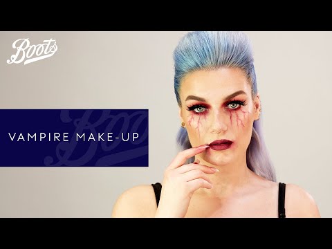 boots.com & Boots Discount Code video: Easy Halloween Vampire Make-up Tutorial