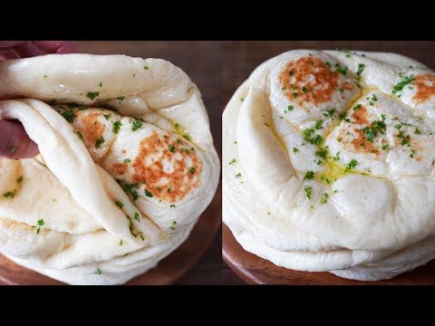 世界中の人が愛してやまないトルコパンバズラマの作り方　ふわふわのフラットブレッドレシピ ｜Turkish Bread 