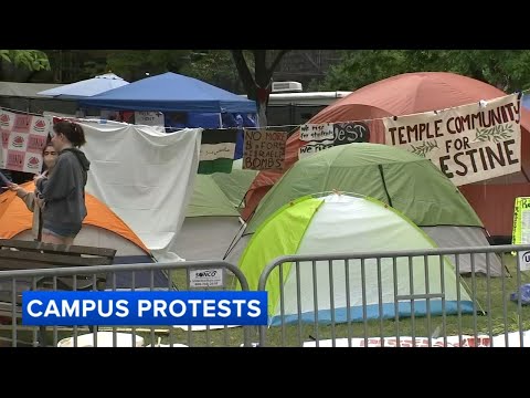 Pro-Palestinian protest continue at Penn; organizers in Princeton begin hunger strike
