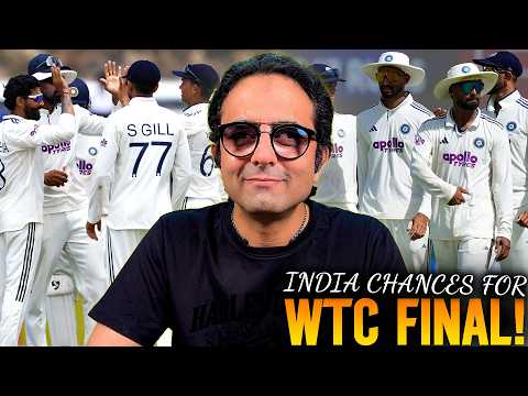 Team <strong>India</strong> needs 6 win from 8 Test <strong>to</strong> qualify for The WTC Final 2027 🇮🇳🏏