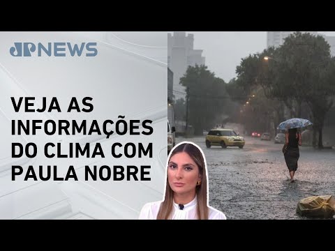 Chuva atinge Centro-Oeste e Sudeste nesta sexta (25) | Previsão do Tempo