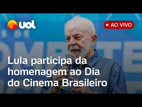 Lula e ministra da Cultura participam ao vivo de evento em homenagem ao Dia do Cinema Brasileiro