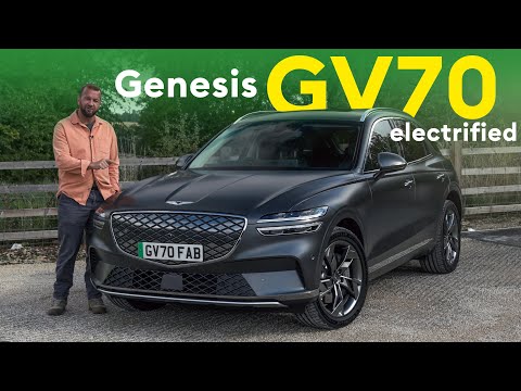 Genesis GV70 2023 driven review: Posh or just overpriced ? / Electrifying