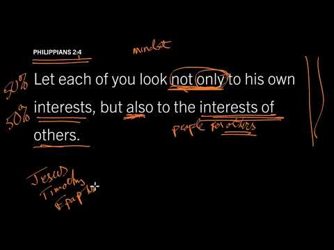 Philippians 2:4 // Look to the Interests of Others