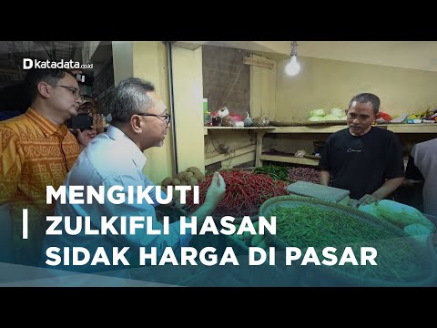 Sehari Jadi Mendag, Zulhas Kaget Lihat Harga Pangan Naik | Katadata Indonesia
