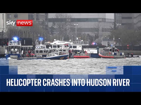 Six people killed in Helicopter crash in Hudson River