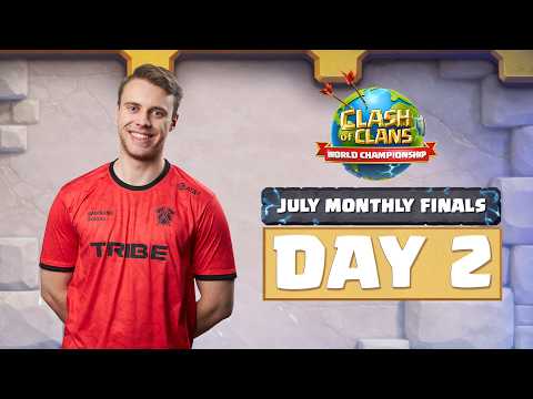 【世界大会最終予選】日本勢が世界へ挑む！Monthly Finals Day2 July 2026【クラクラ】#ClashWorlds
