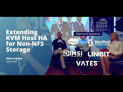 Extending KVM Host HA for Non-NFS Storage | CloudStack Collaboration Conference 2023