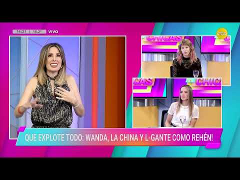 Nuevo Wanda-gate: Wanda Nara, La China Suárez y L-Gante como ¿rehén? ?VLC? 01-07-24