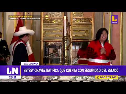 Betssy Chávez niega haber conocido contenido del mensaje golpista de Pedro Castillo